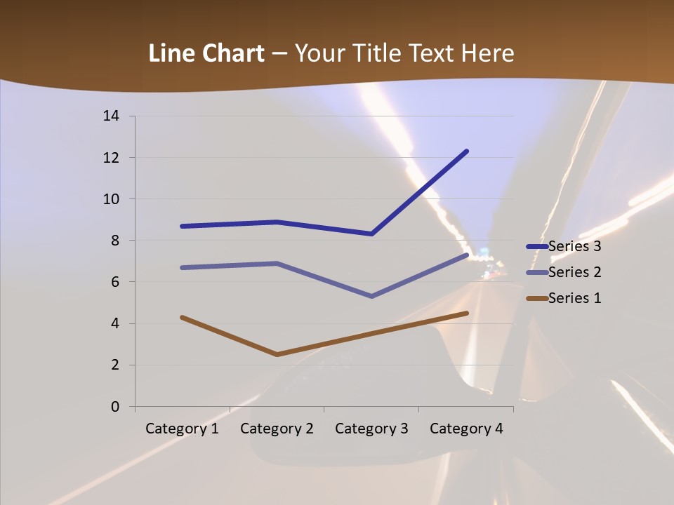 Transport Abstract Racing PowerPoint Template