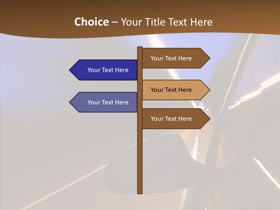 Transport Abstract Racing PowerPoint Template