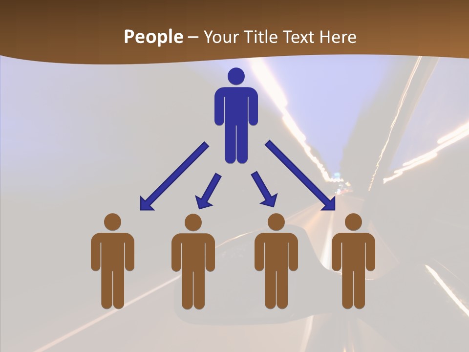 Transport Abstract Racing PowerPoint Template