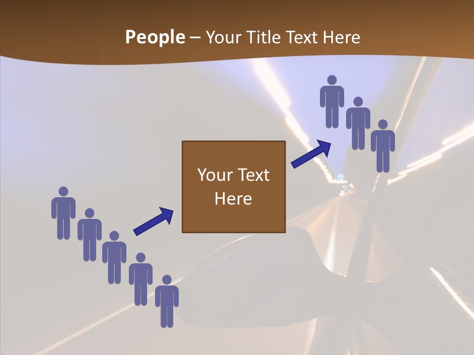 Transport Abstract Racing PowerPoint Template