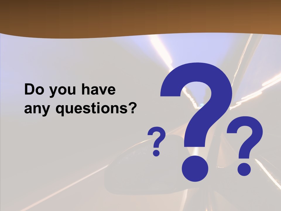 Transport Abstract Racing PowerPoint Template