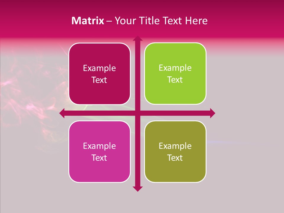 Wave Green Intense PowerPoint Template