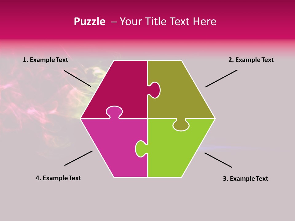 Wave Green Intense PowerPoint Template