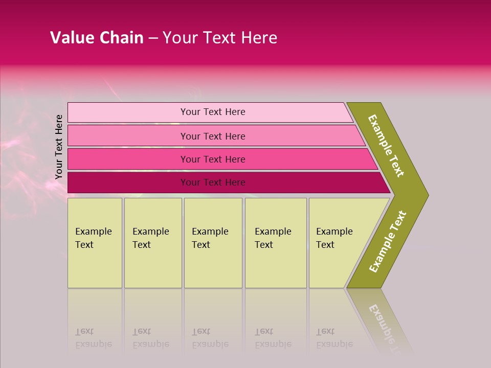 Wave Green Intense PowerPoint Template