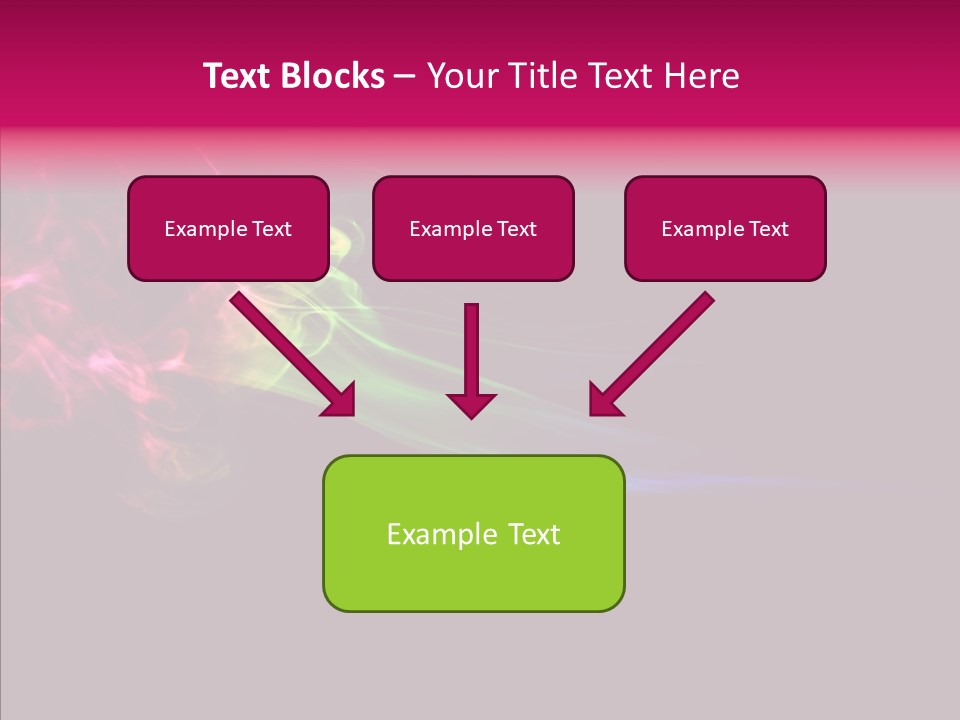 Wave Green Intense PowerPoint Template