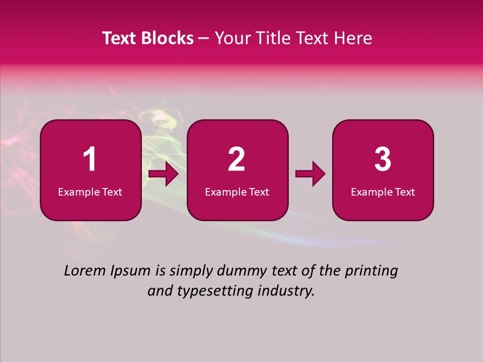 Wave Green Intense PowerPoint Template