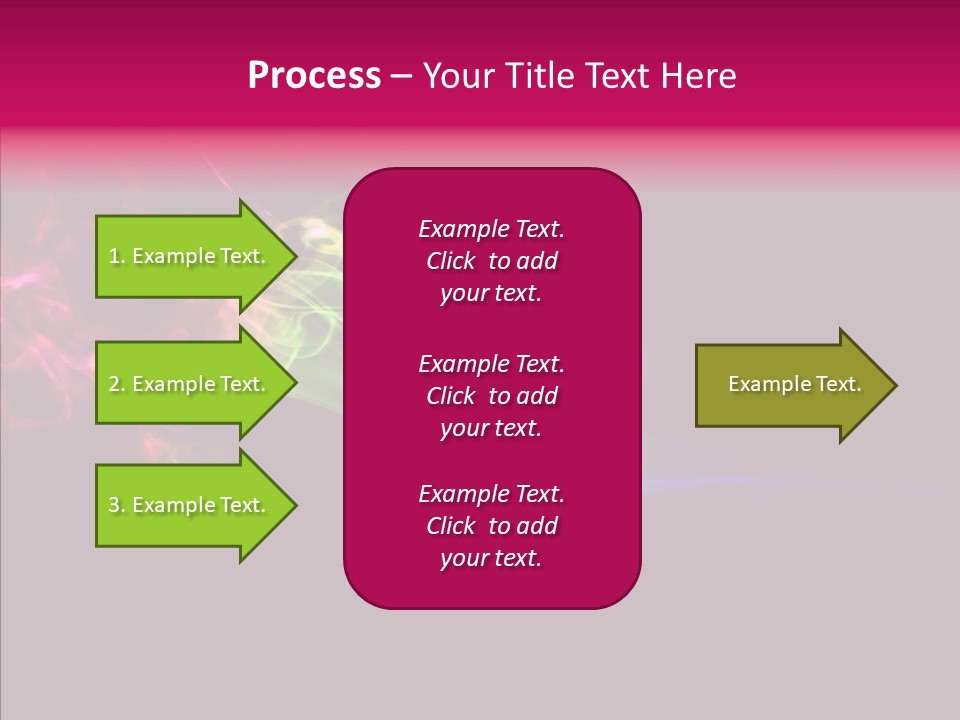 Wave Green Intense PowerPoint Template