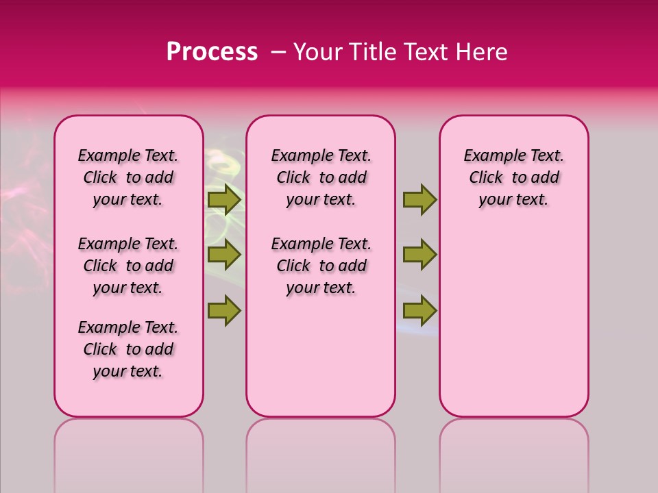 Wave Green Intense PowerPoint Template