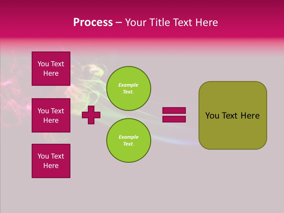 Wave Green Intense PowerPoint Template