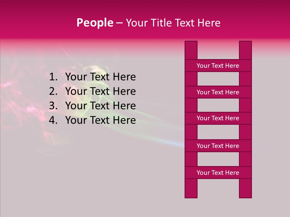 Wave Green Intense PowerPoint Template