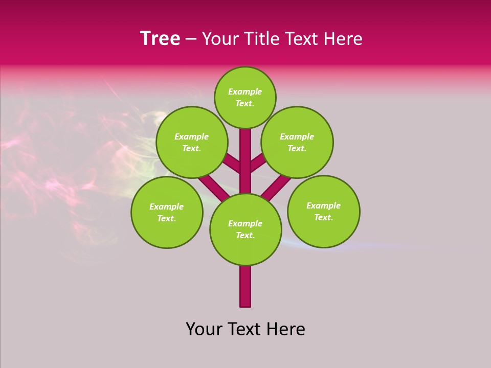 Wave Green Intense PowerPoint Template