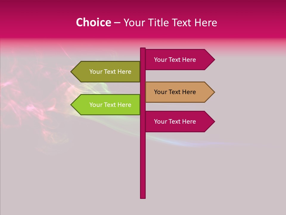 Wave Green Intense PowerPoint Template