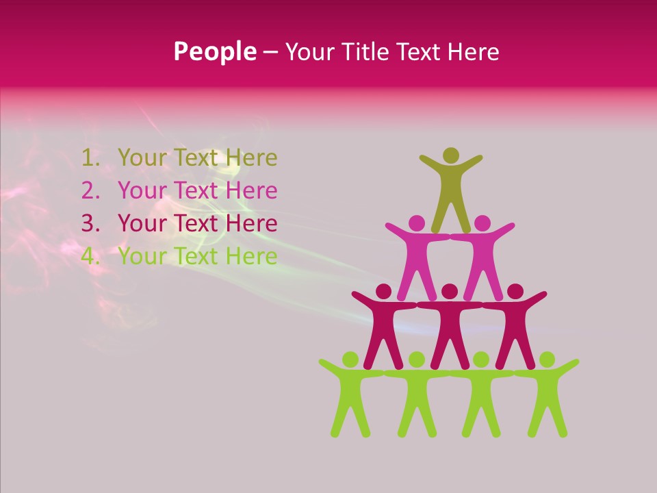 Wave Green Intense PowerPoint Template