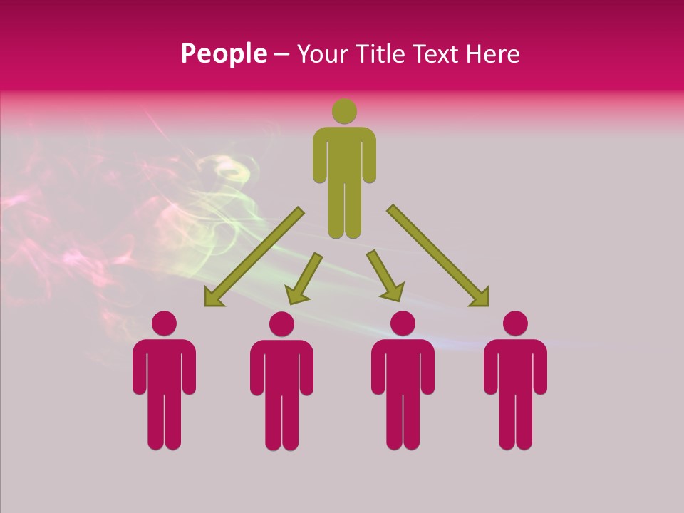 Wave Green Intense PowerPoint Template