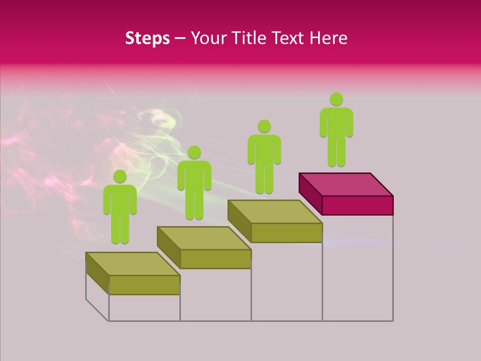 Wave Green Intense PowerPoint Template