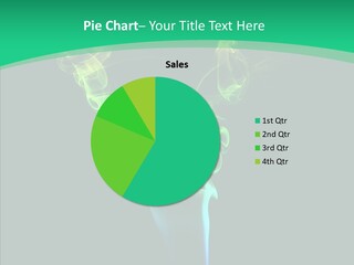 Smoke Shape Flowing PowerPoint Template