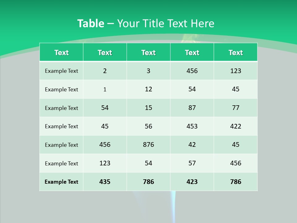 Smoke Shape Flowing PowerPoint Template