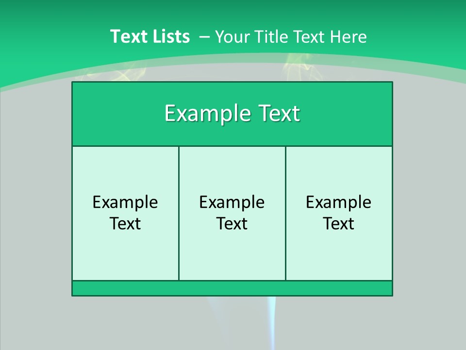 Smoke Shape Flowing PowerPoint Template