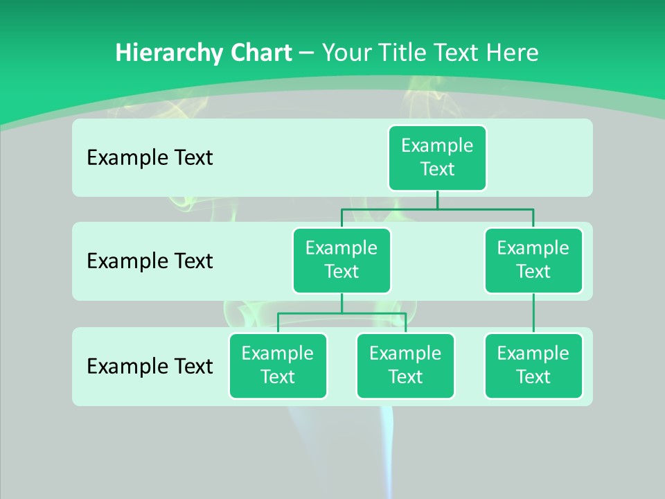 Smoke Shape Flowing PowerPoint Template