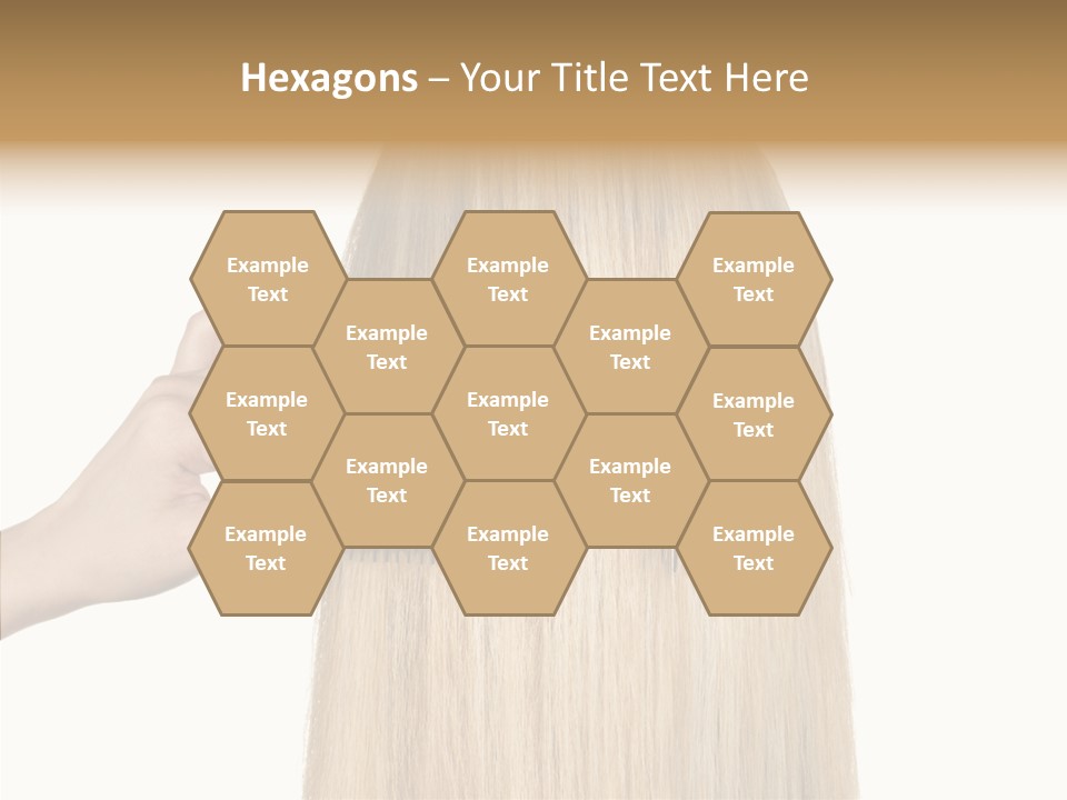 Background Long Hair PowerPoint Template