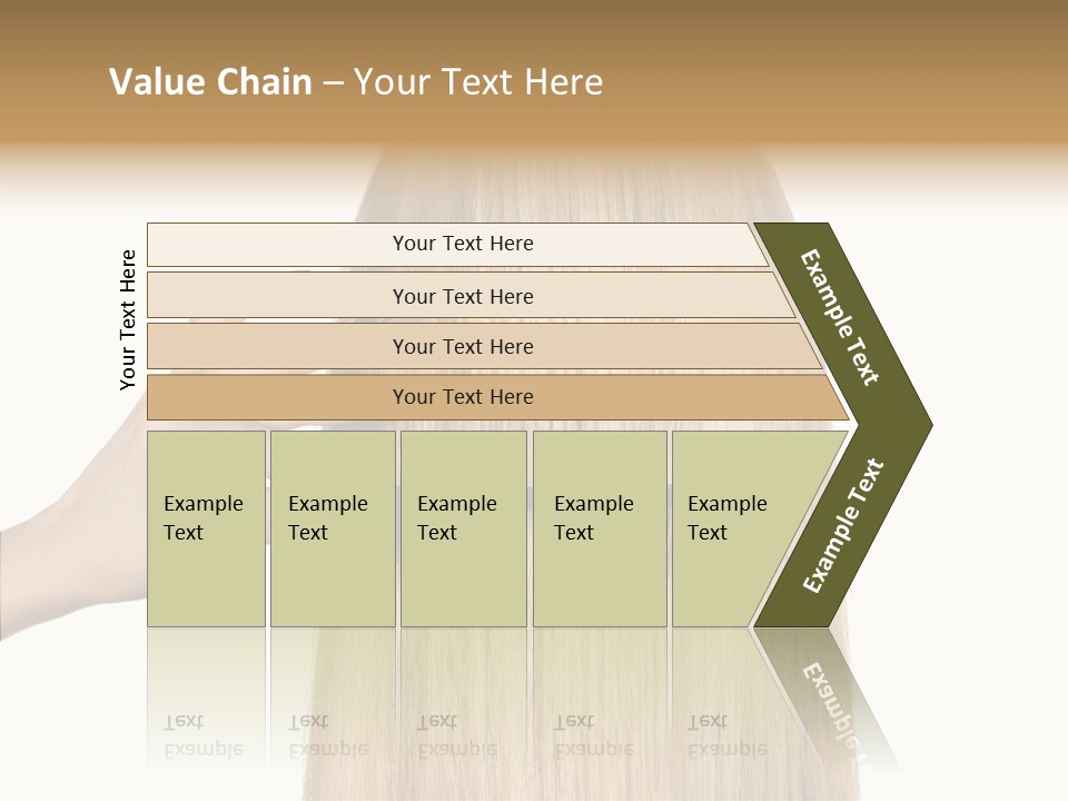 Background Long Hair PowerPoint Template