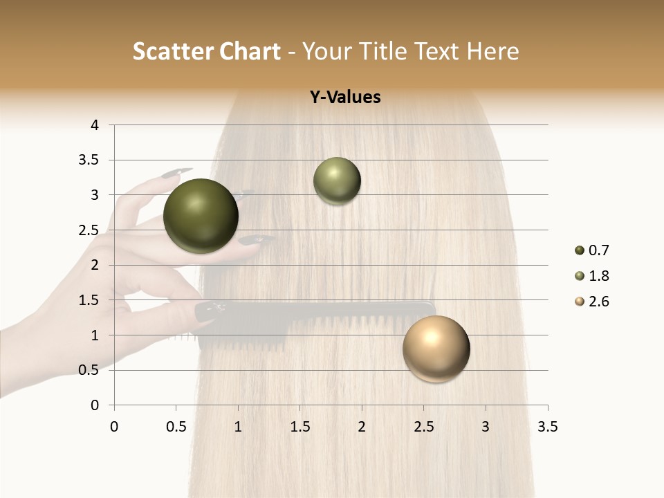 Background Long Hair PowerPoint Template