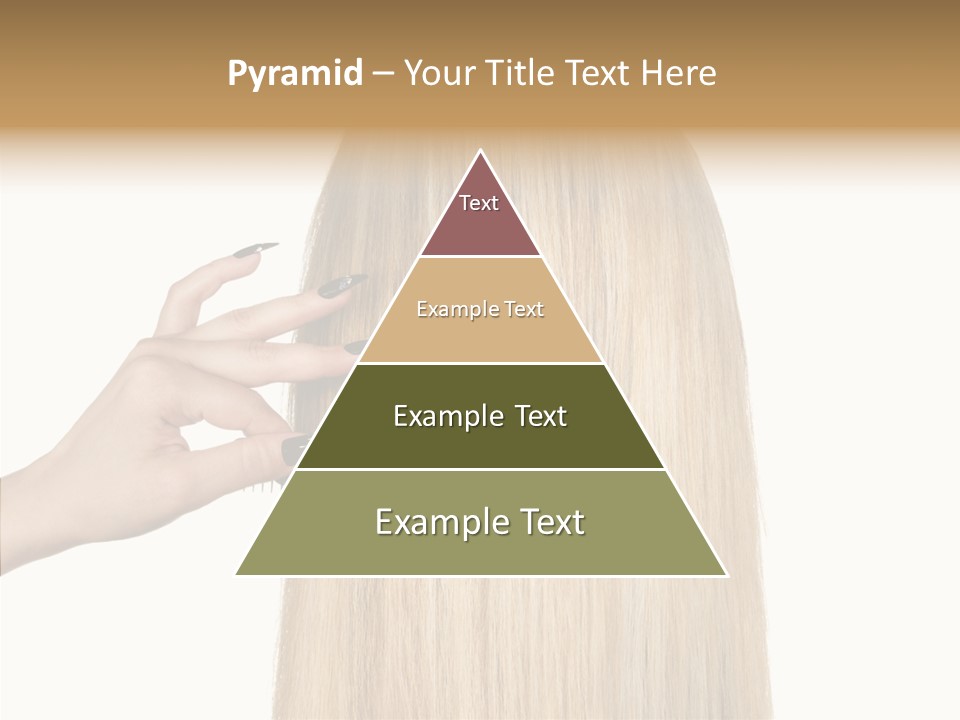 Background Long Hair PowerPoint Template