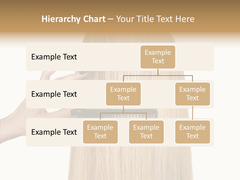 Background Long Hair PowerPoint Template