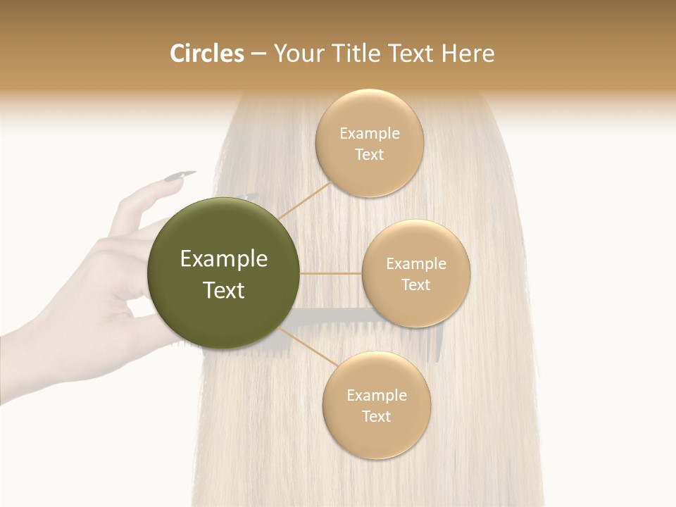 Background Long Hair PowerPoint Template