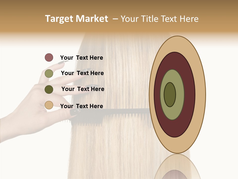 Background Long Hair PowerPoint Template