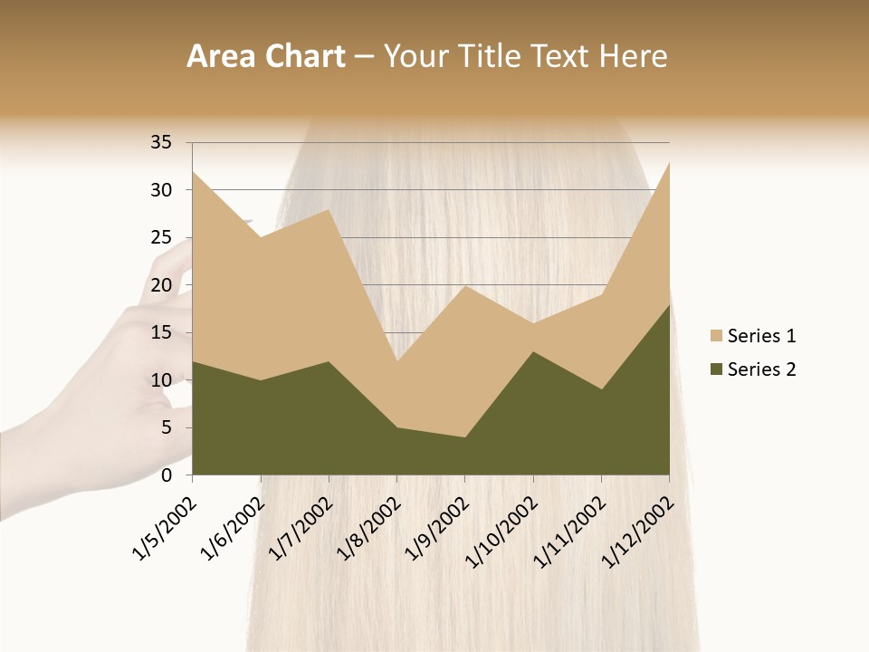 Background Long Hair PowerPoint Template