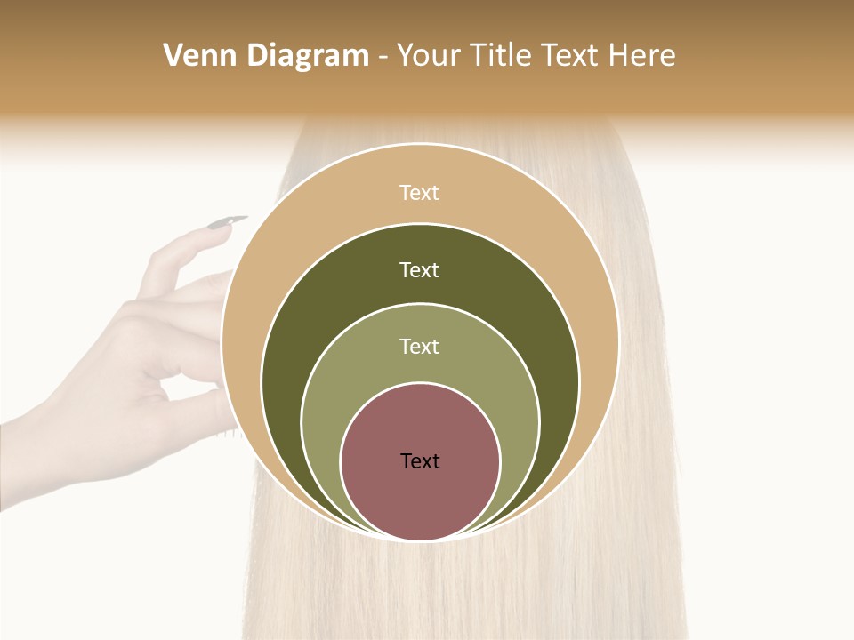 Background Long Hair PowerPoint Template