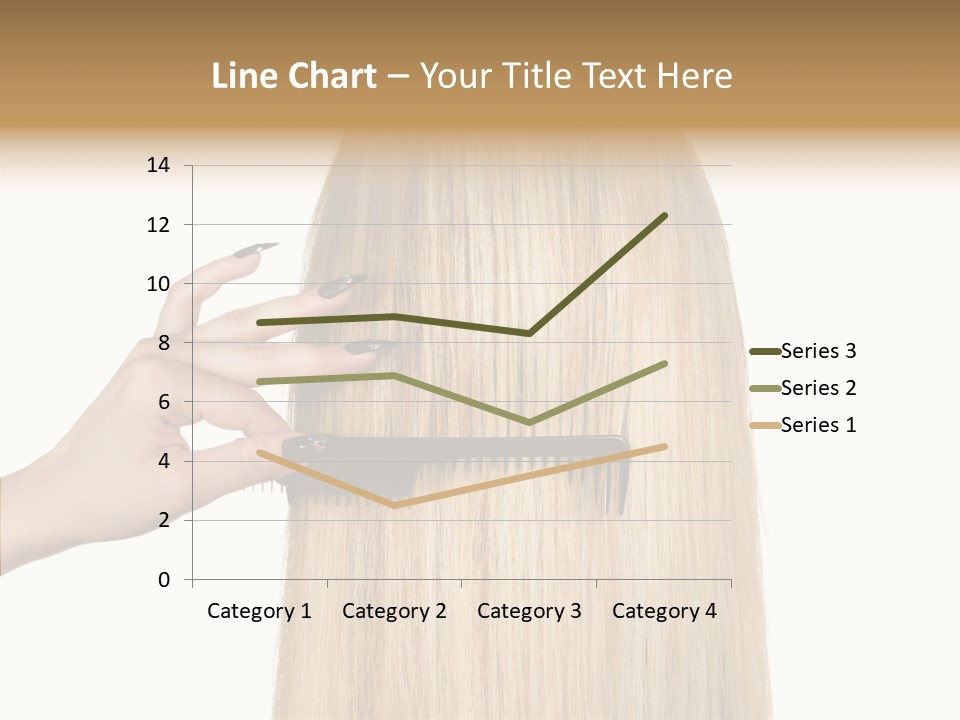 Background Long Hair PowerPoint Template