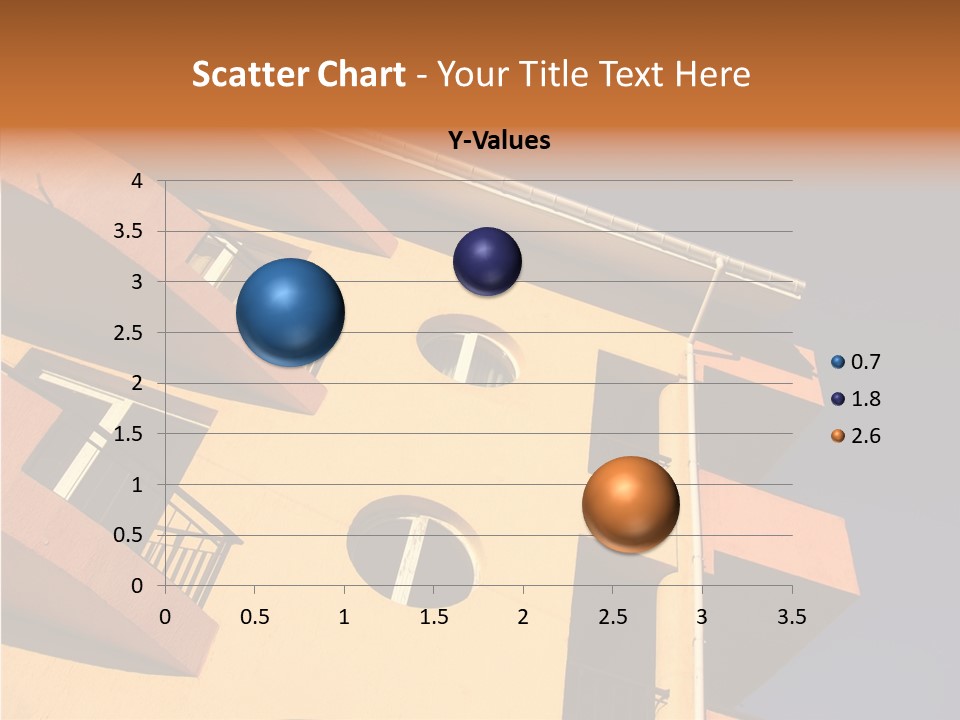 Color Block Blue PowerPoint Template