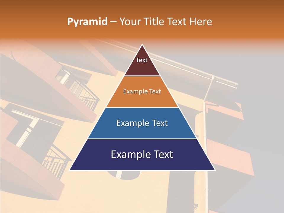 Color Block Blue PowerPoint Template