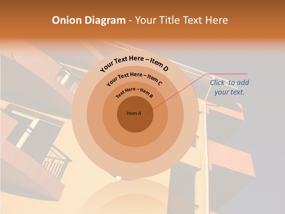 Color Block Blue PowerPoint Template