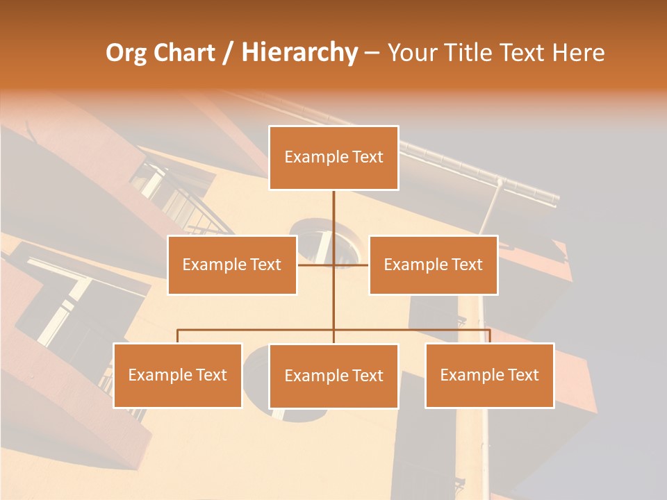 Color Block Blue PowerPoint Template
