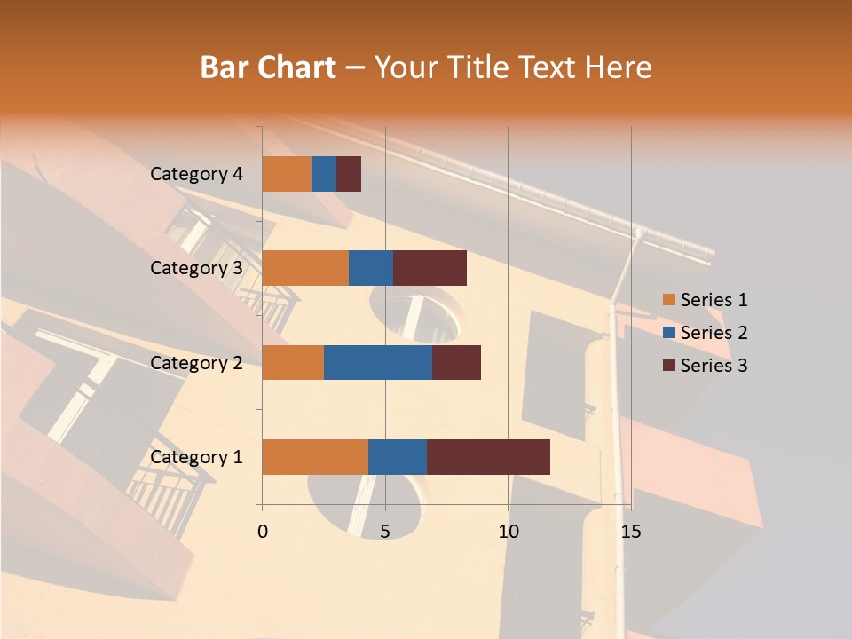 Color Block Blue PowerPoint Template