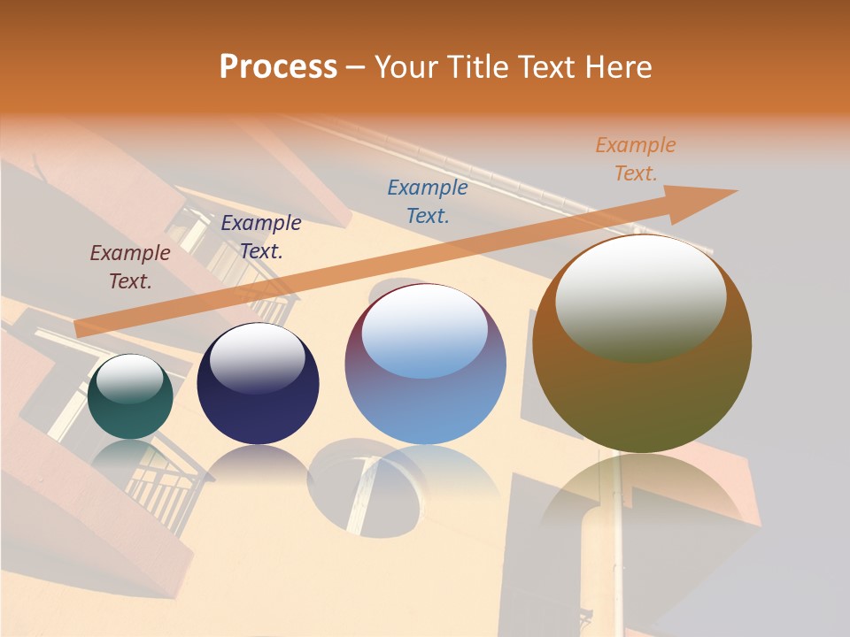 Color Block Blue PowerPoint Template