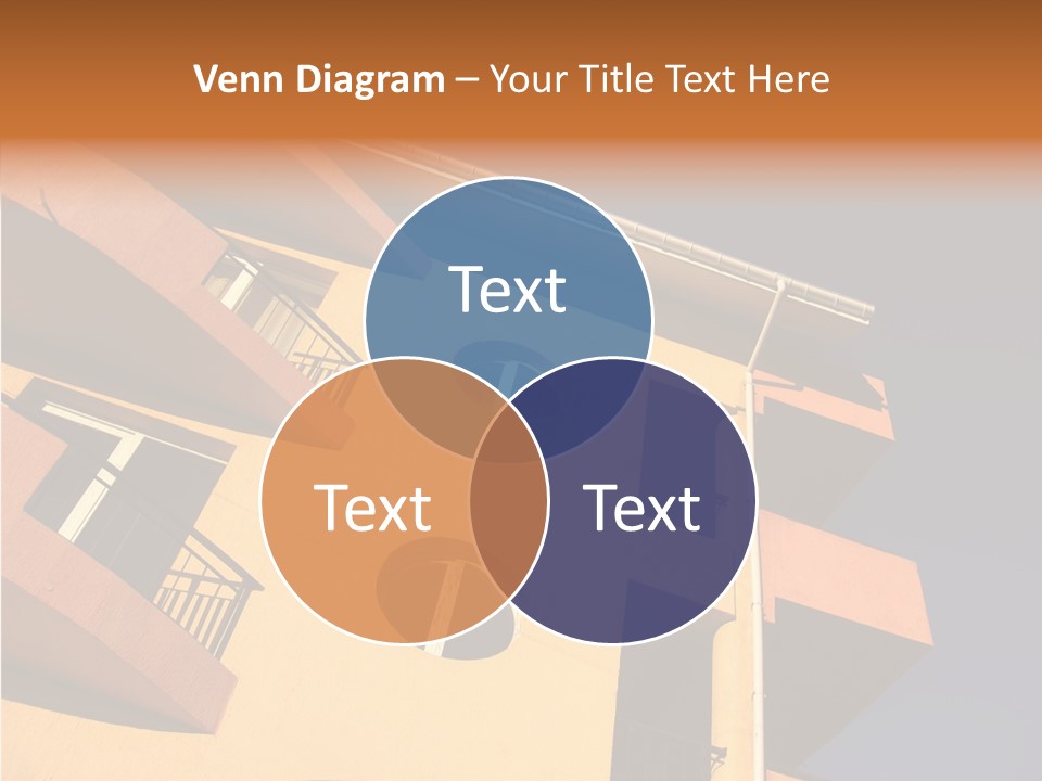 Color Block Blue PowerPoint Template