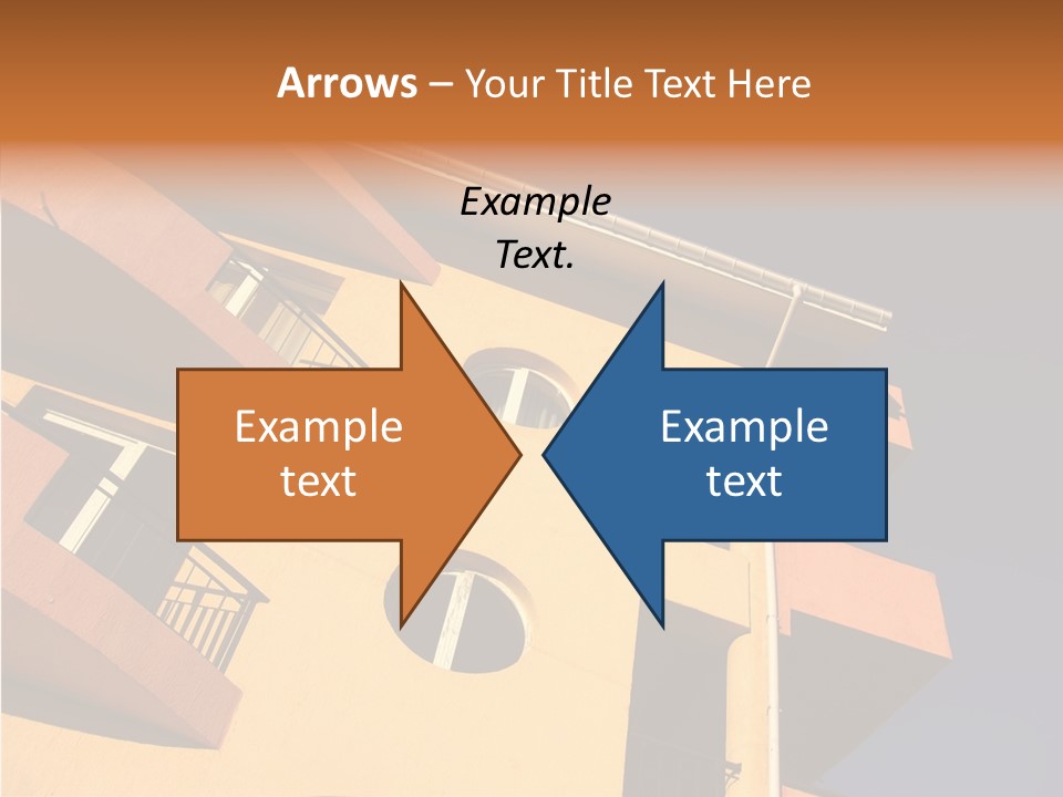 Color Block Blue PowerPoint Template