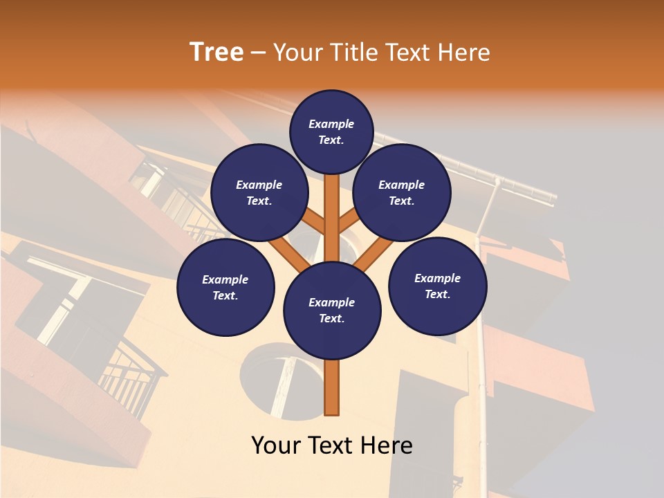 Color Block Blue PowerPoint Template