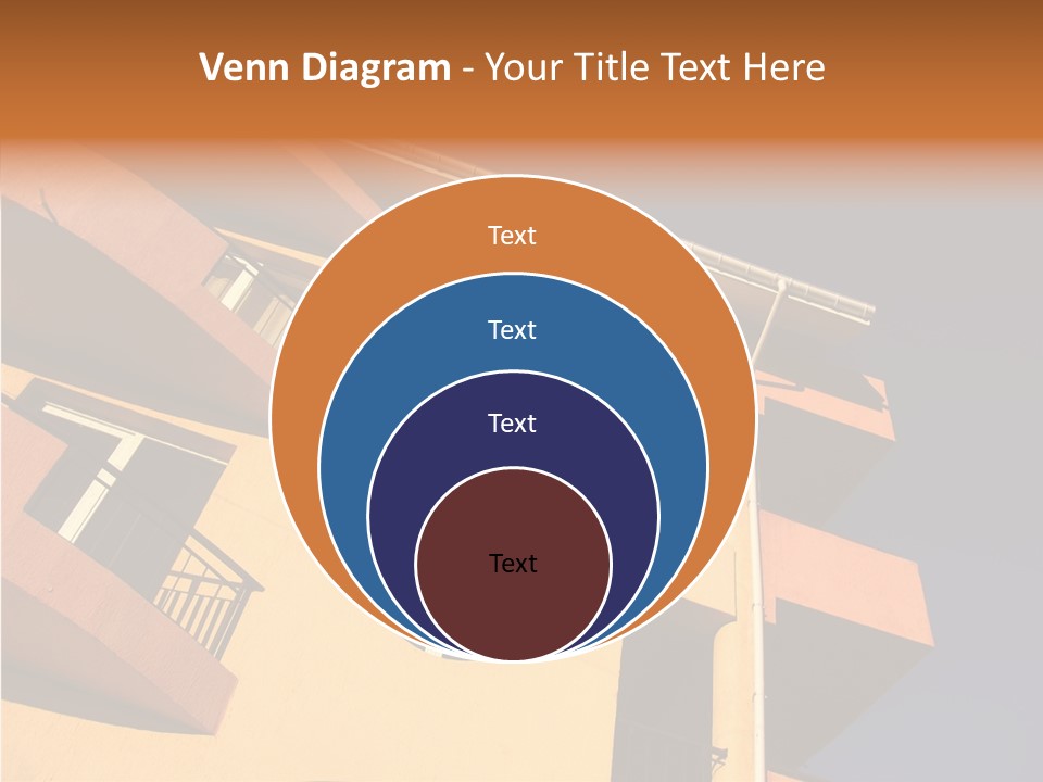 Color Block Blue PowerPoint Template