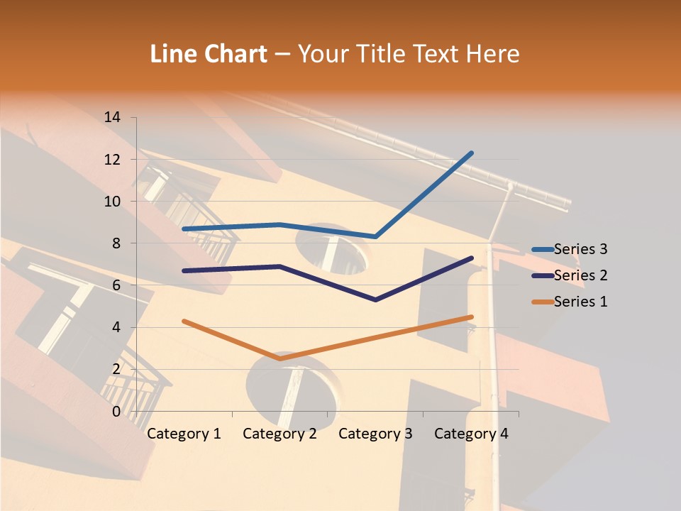 Color Block Blue PowerPoint Template