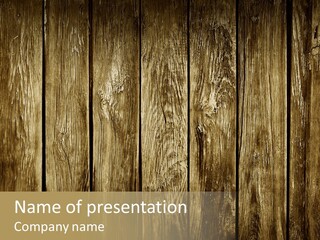 Dark Rundown Design PowerPoint Template