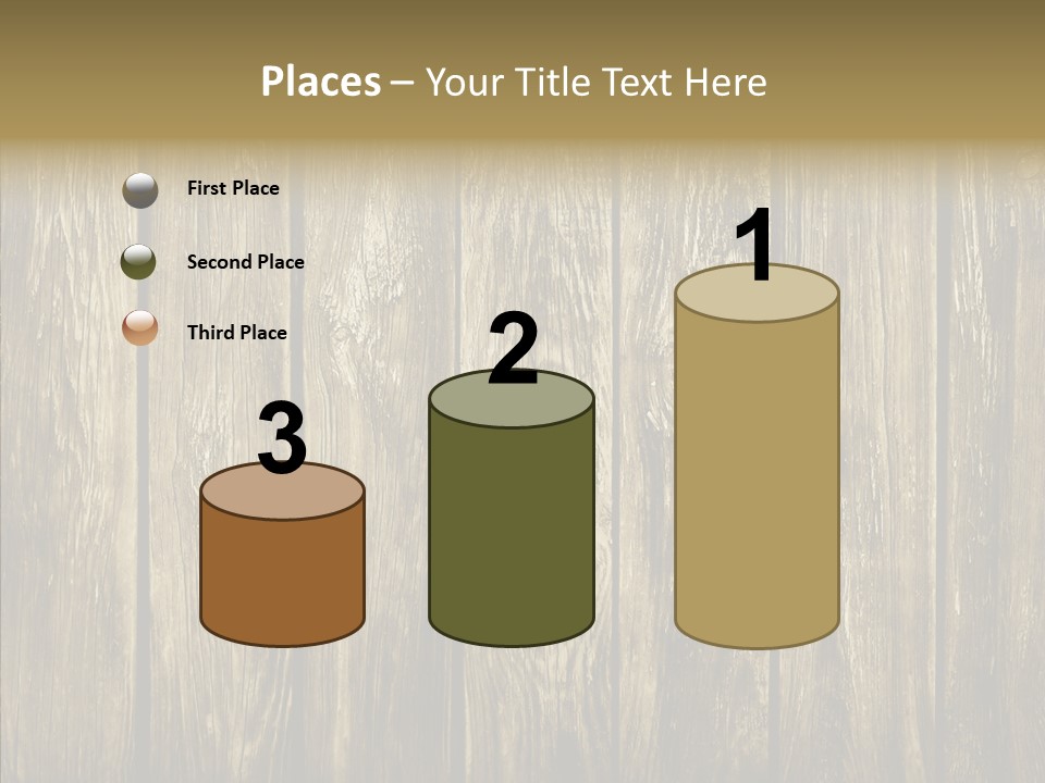 Dark Rundown Design PowerPoint Template