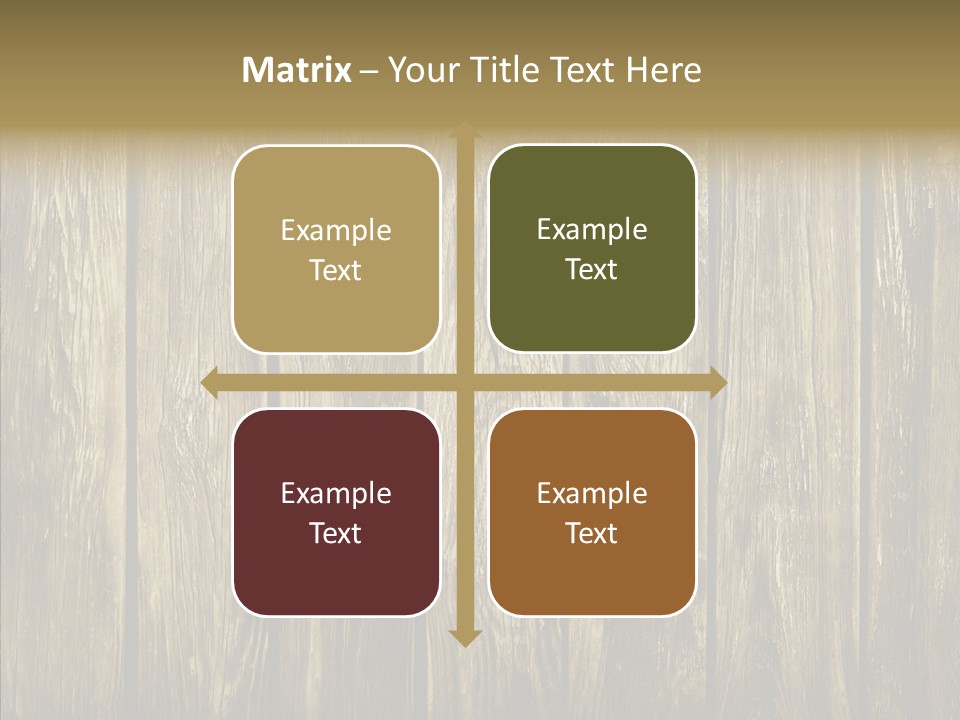 Dark Rundown Design PowerPoint Template