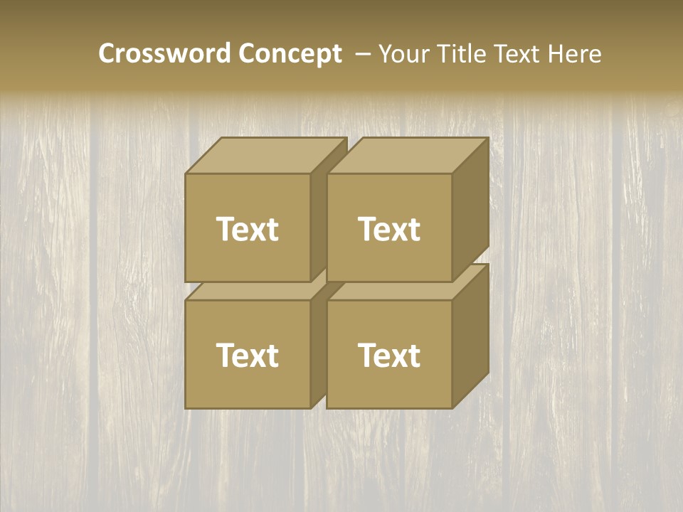 Dark Rundown Design PowerPoint Template