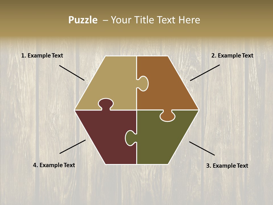 Dark Rundown Design PowerPoint Template