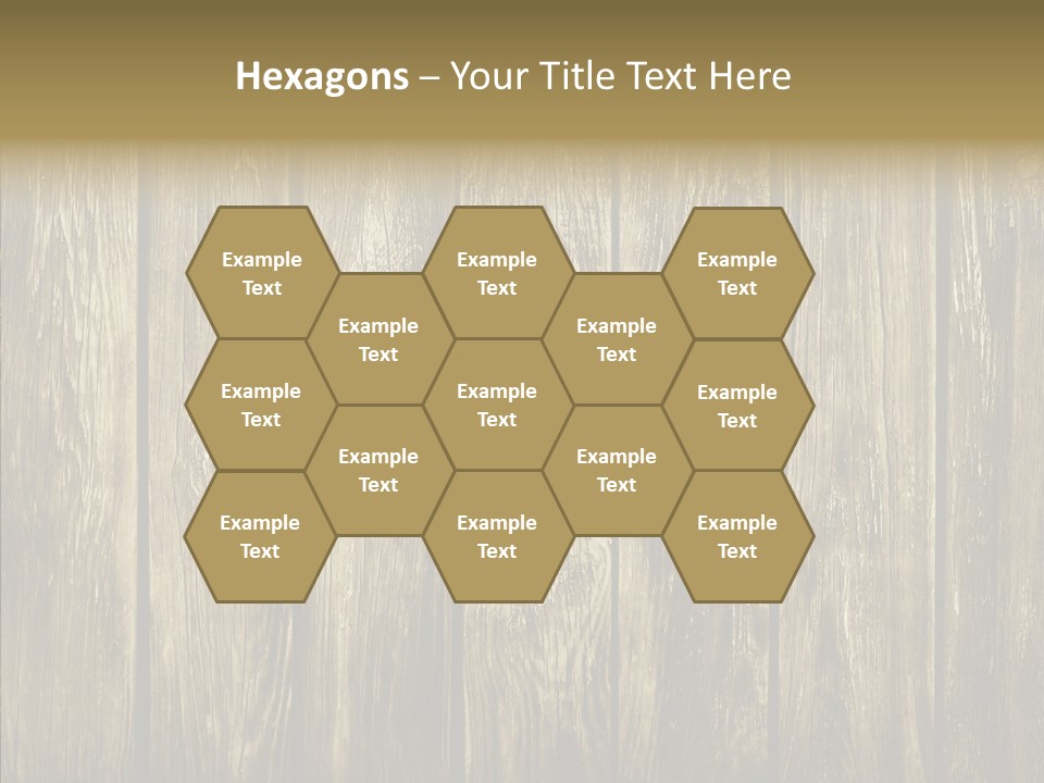 Dark Rundown Design PowerPoint Template